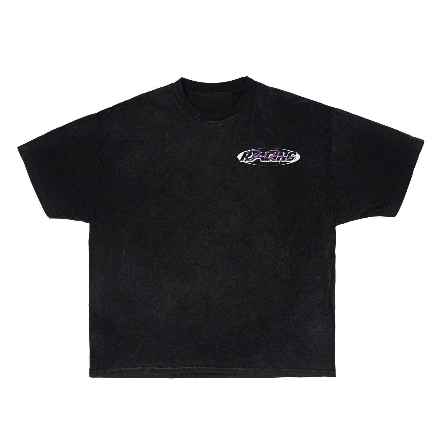 55 FLAG RACE BLACK TEE