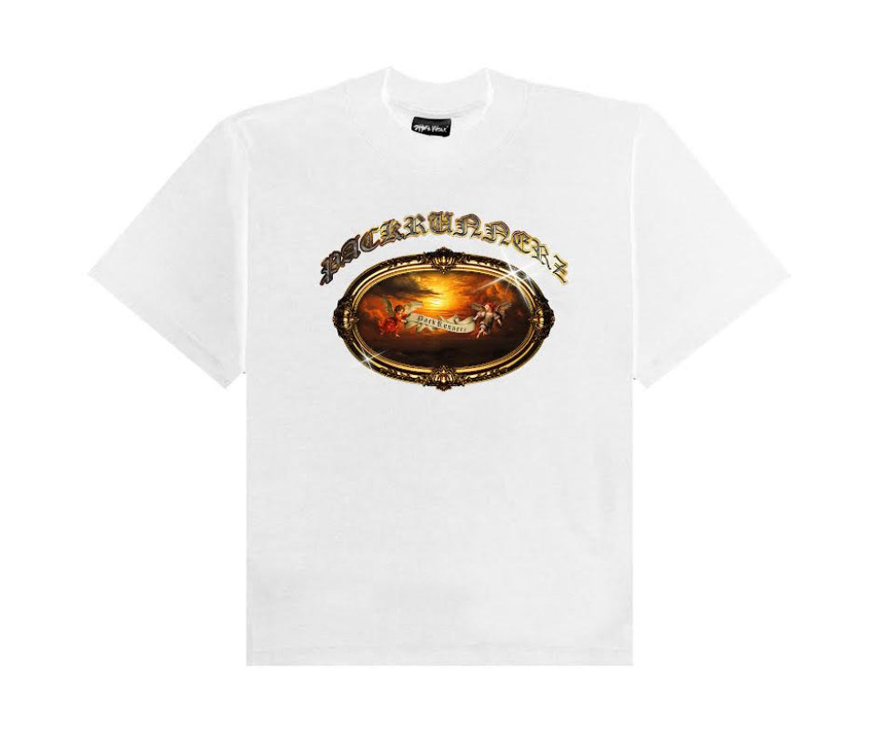 Angel Banner Tee (White)